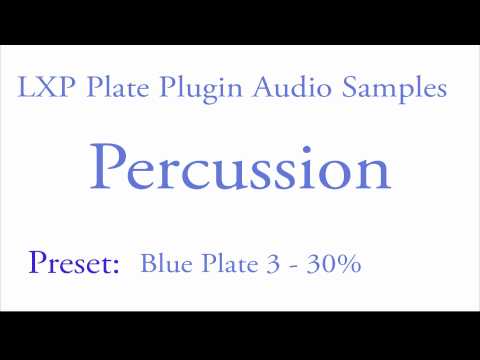 LXP Plate Plugin Percussion Samples.mov