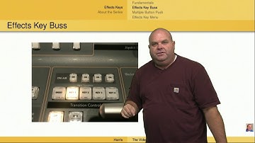 The Video Switcher (Vision Mixer) -- Effects Keys