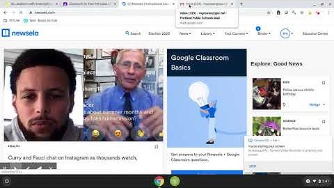 Logging in to Newsela