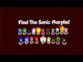 Как получить всех Соников в Find The Sonic Morphs [ROBLOX]