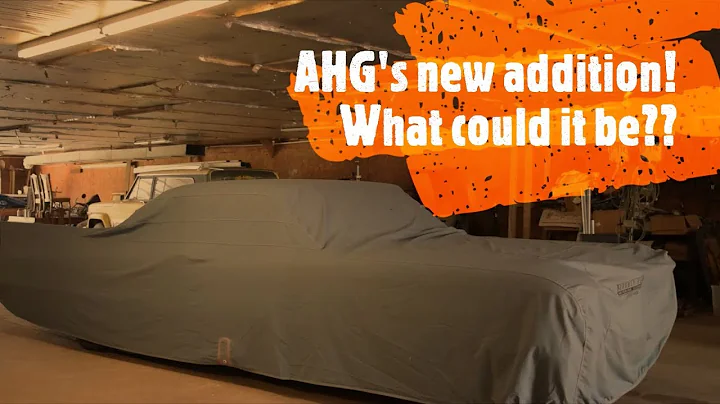 It's a SURVIVOR CAR!!  The wait is over, AHG's new wheels!