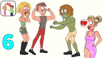 Impossible Date - DOP Puzzle Game - Part 6 - Levels 251 - 300 Answers - Android Gameplay Walkthrough