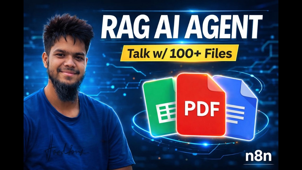 How to Create an RAG Chatbot AI Agent with n8n(No Code, Step by Step ...