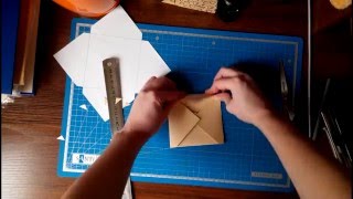 Как сделать конверт | Скрапбукинг | Делаем шаблон для конверта