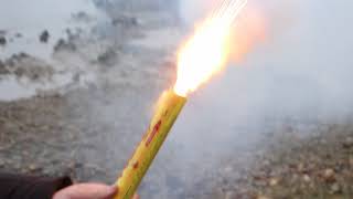 TKF241 ФУТБОЛЬНЫЙ ФАЕР 60 секунд YELLOW