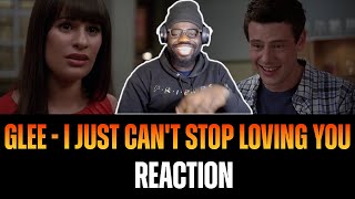 GLEE - I Just Can't Stop Loving You (Full Performance) REACTION!