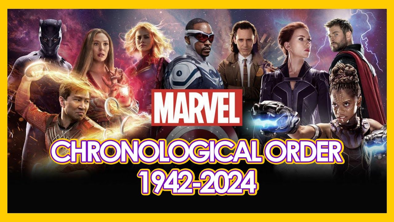 How To Watch The MCU In Chronological Order (19422024) Marvel Movies