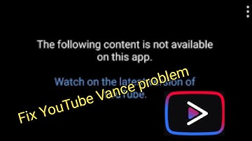 How to fix YouTube Vanced not working problem | video not playing on YouTube Vanced