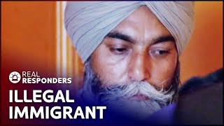 Illegal Immigrant Is Detained By Immigration Officers | UK Border Force | Real Responders