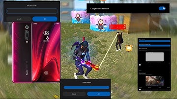 Xiaomi Redmi⚡📲 Settings  Dpi Pointer Speed Large Mouse Cursor Game Turbo