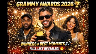 Grammy Awards 2026 Winners 🏆 | Full List & Biggest Moments