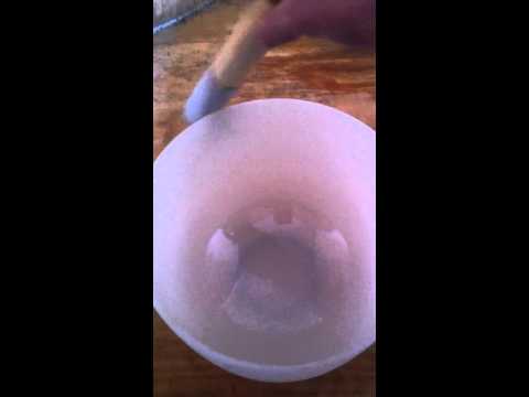 Dodecahedron crystal bowl chant
