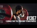 #1367: The 5 Most Powerful Signals That Tell Your Body to Build Muscle