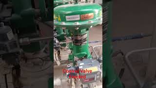 Control Valve Erected Calibration Completed Instrument Connection