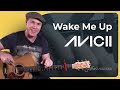 Wake me Up - Avicii - Guitar Lesson Tutorial (BS-626) how to play for beginners