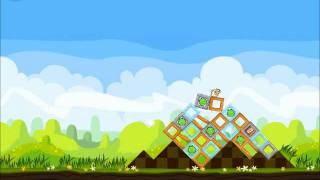 Official Angry Birds Seasons Walkthrough Easter Eggs 1-1 screenshot 5