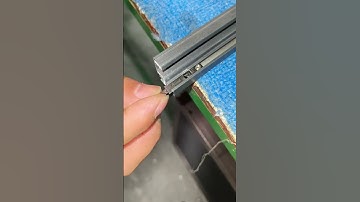 Extremely narrow three-section window screen, latch design, easy to disassemble!#Mosquito