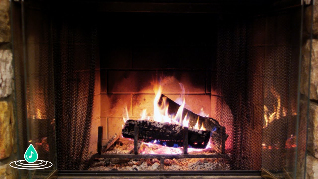 🔥 10 HOUR Fireplace - Relaxing Fireplace sounds 🔥 Burning Fireplace ...