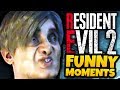 WHAT IS GOING ON?! - Resident Evil 2 Remake Funny Moments