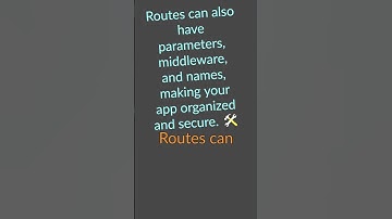 Laravel routing basics
