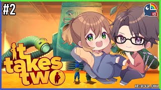 #2【It Takes Two】What Kind of Obstacle We Will Meet Next?【NIJISANJI ID | Amicia Michella】