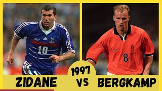 Zidane Vs Bergkamp 1997 - France x Netherlands