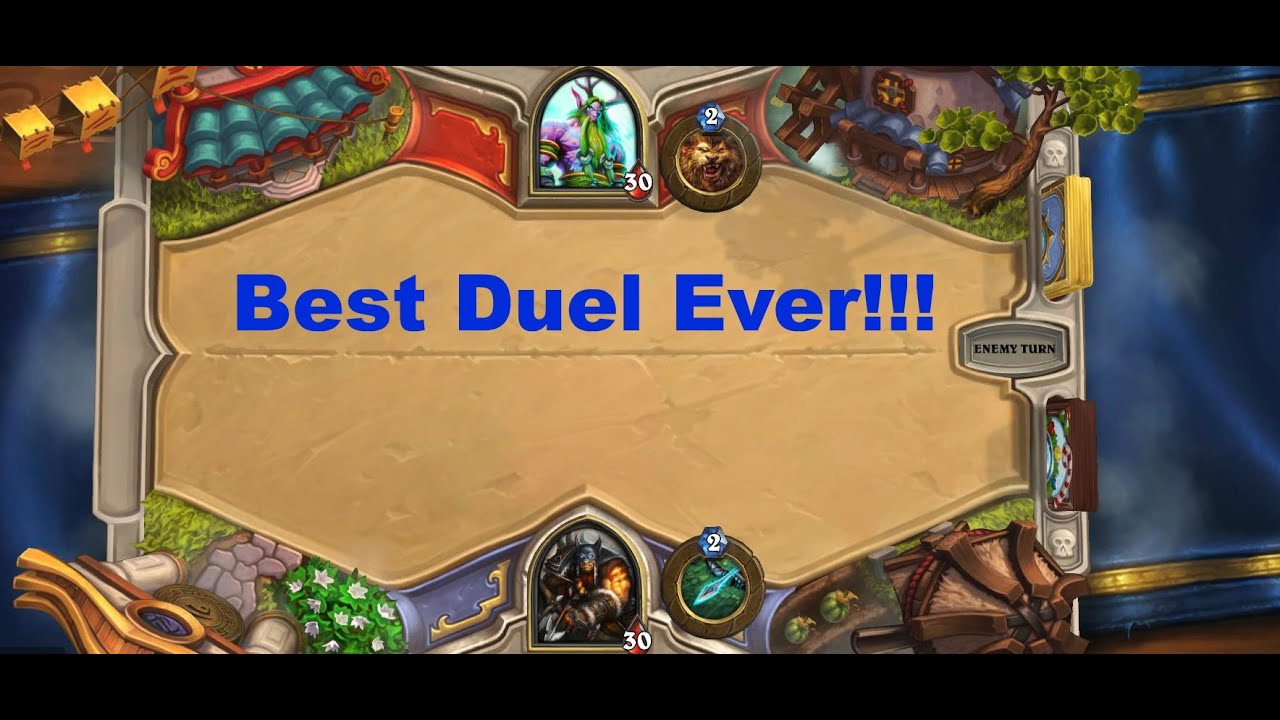 HearthstoneBest Duel ever with the Hunter Deck YouTube