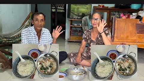 Ra mặt đập ở cù lau câu cá thành quả bữa cơm ngon lành cá nấu canh chua bắp chuối 