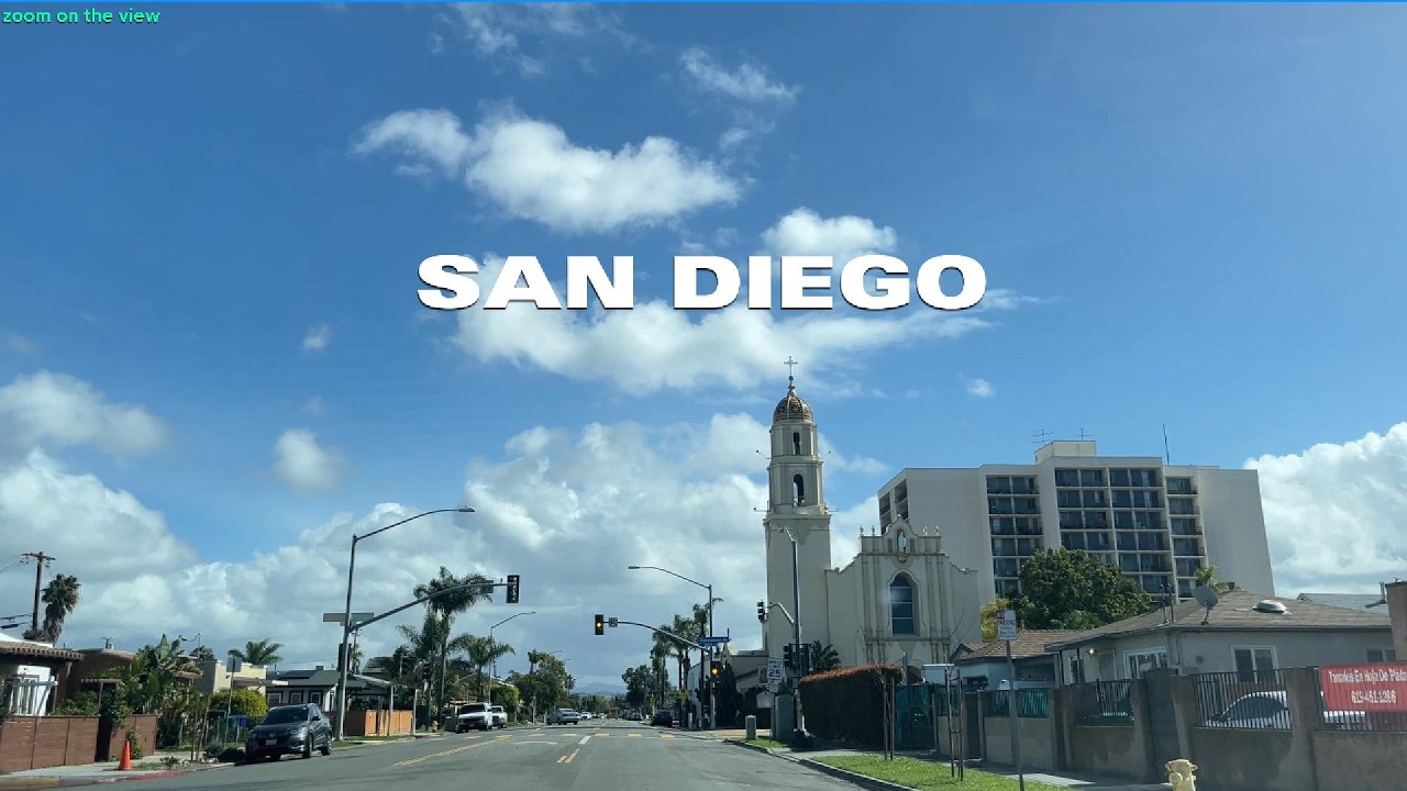 Relaxing Driving Through Howard Ave & Orange Ave | San Diego, CA