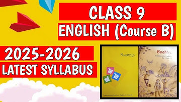 Class 9 English Syllabus 2025-26 | New Syllabus