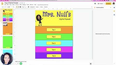 Using the Flip Books Google Slide Template