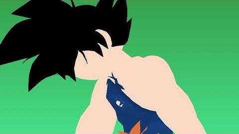 Son Goku Turns Super Saiyan | Stick Nodes