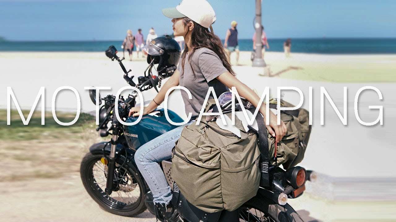 SUB) 강원도 양양으로 모토캠핑 I 부캐너125 & 슈퍼커브 I 캠핑브이로그 I 고성 글라스하우스 I 클린비치