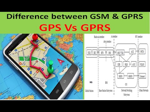 GPS اور GPRS کے درمیان فرق: GPS بمقابلہ GPRS آسان طریقے سے