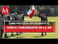 David crdova campos toma protesta como comandante de la guardia nacional