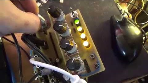Tokarev Protosynth V1 euroCV testing 1V/oct CV control