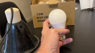 13W A 5000K LED Bulbs Are They Any Good