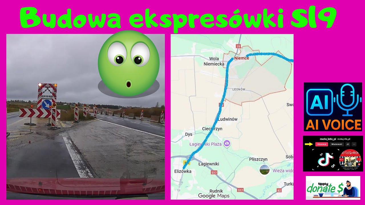 Tak wygląda budowa ekspresówki S19 między Lublinem a Lubartowem na odcinku do Niemiec #lublin #s19