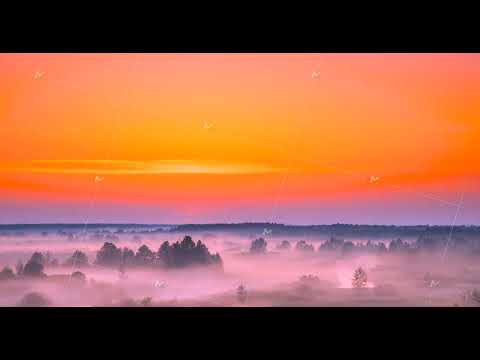 Amazing Sunset Over Misty Landscape, a Nature Photo by Our Amazing World (Thumbnail 2 of 2)