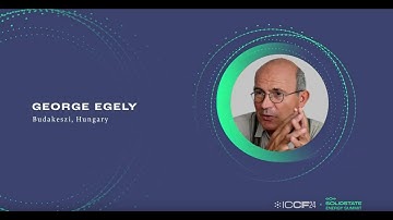 ICCF24 Presents:  George Egely - Direct Electric Energy Production by LENR