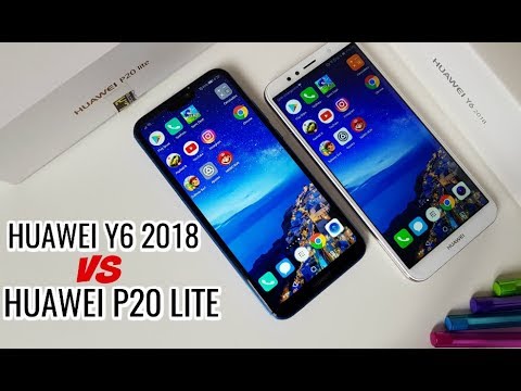 Huawei Y6 2018 vs Huawei P20 LITE - Speed Test en Español