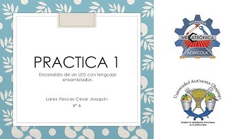 Sistemas Digitales Embebidos - Practica 1 - Encendido de un Led con lenguaje ensamblador