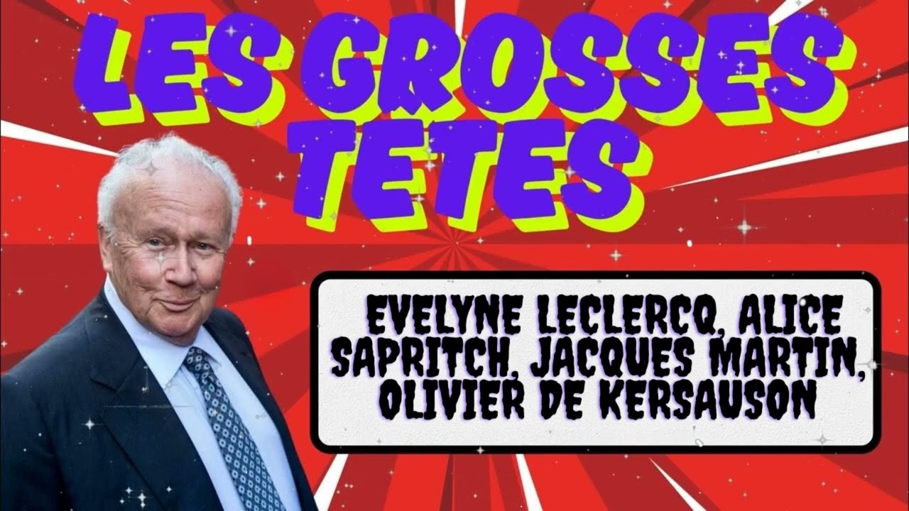 Philippe Bouvard, Evelyne Leclercq, Alice Sapritch, Jacques Martin, Olivier De Kersauson