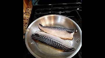 Delicious Pan Fried Saba Mackerel Recipe Shorts 