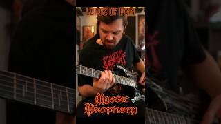 MYSTIC PROPHECY - Lords of Pain - Guitar Cover #shorts #music #guitar