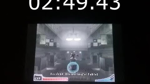 Spider-Man: Shattered Dimensions DS Boomerang Speedrun in 2:49