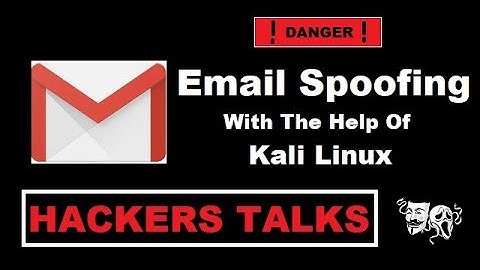 E-MAIL SPOOFING WITH KALI LINUX- Cyber Crime Awareness Video | Hackers Talks || Tech To Deepu