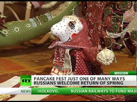 A week-long pancake party kicks off in Russia