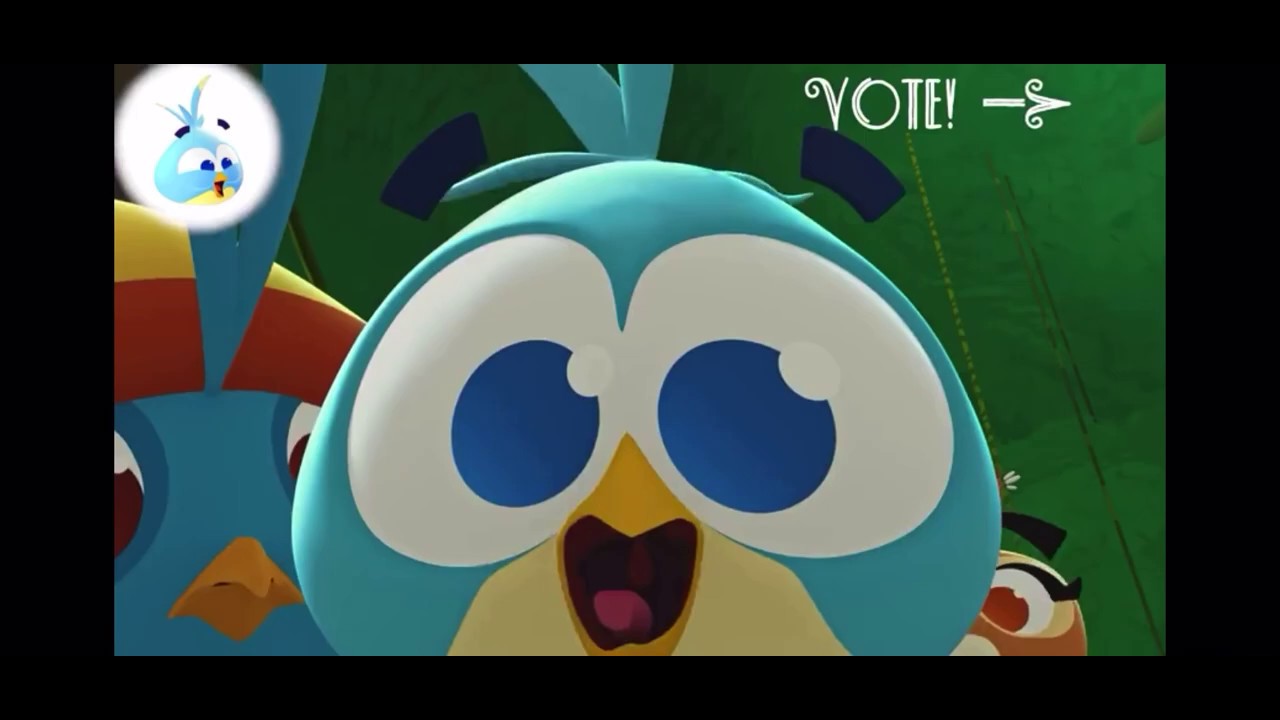 Angry birds Stella meet luca the light Blue bird - YouTube