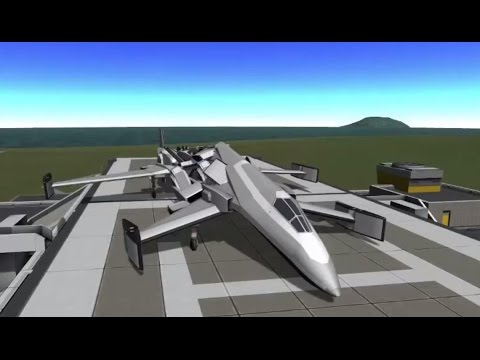 Advanced VTOL Plane Design in KSP.
